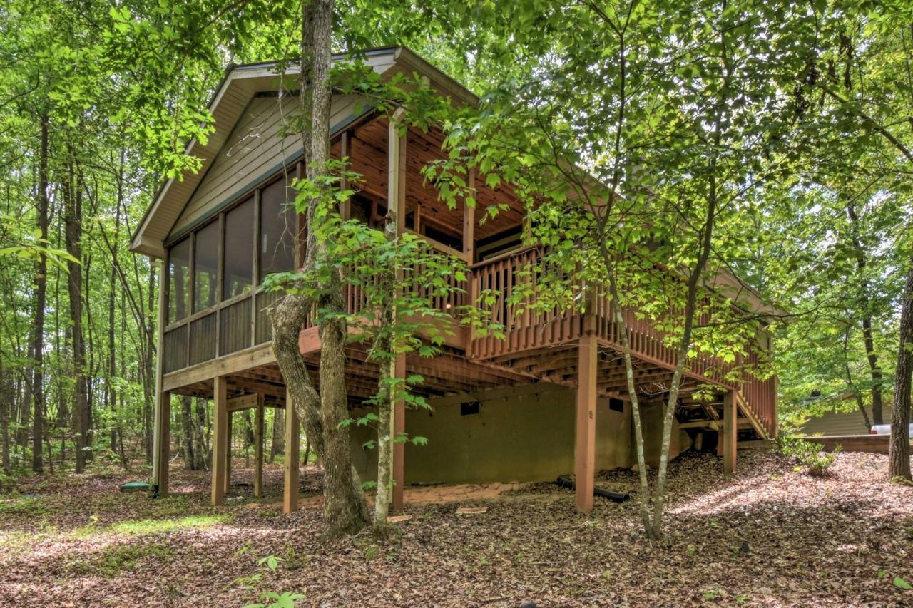 The Honeybee Cabin With Private Porch And Hot Tub Clarkesville Luaran gambar