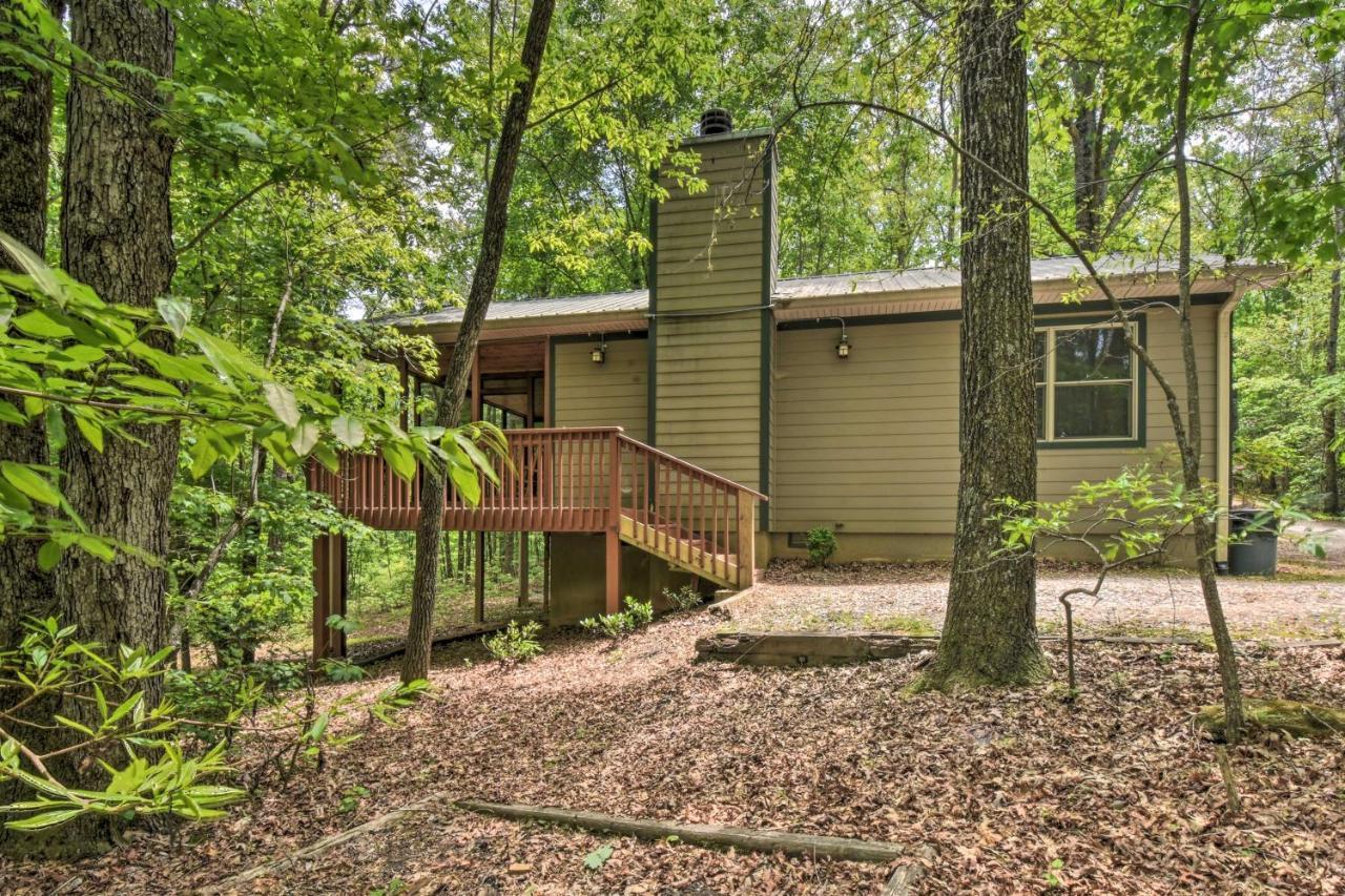 The Honeybee Cabin With Private Porch And Hot Tub Clarkesville Luaran gambar